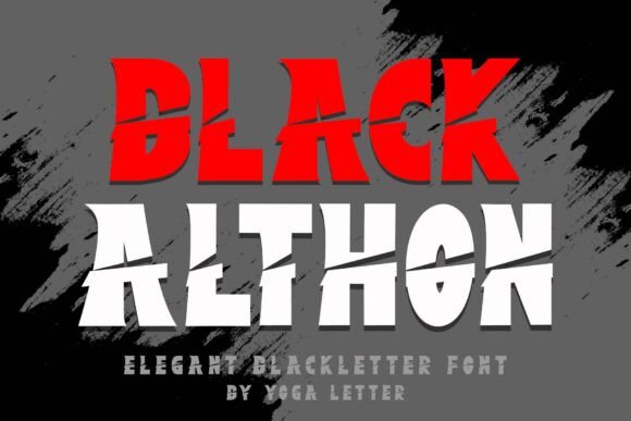 Black Althon: The Elegant Typeface That Transformed My Brand Identity
