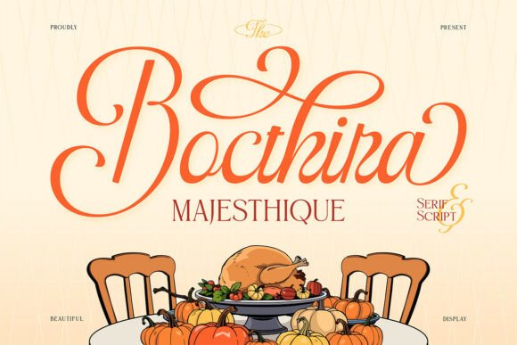 Bocthira Majesthique: The Serif Font for Scroll-Stopping Campaigns