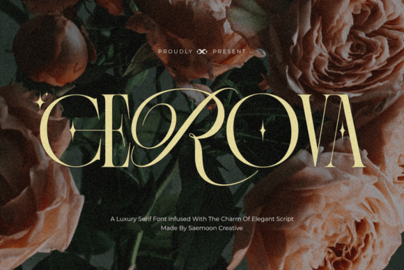 Cerova: The Serif Typeface That Elevates Campaign Visuals