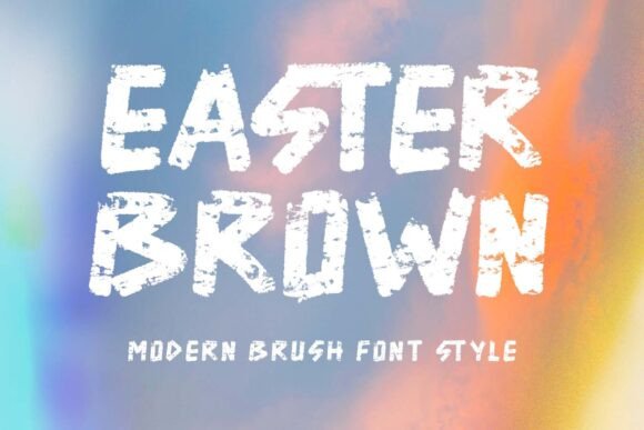 Easter Brown: The Elegant Display Font for Cohesive Branding