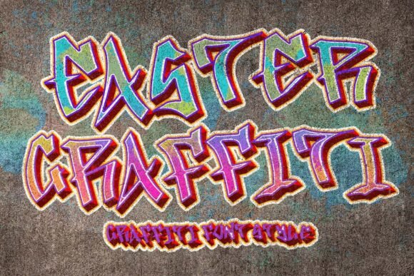 Easter Graffiti: A Designer’s Take on Elegant Blackletter for Modern Branding