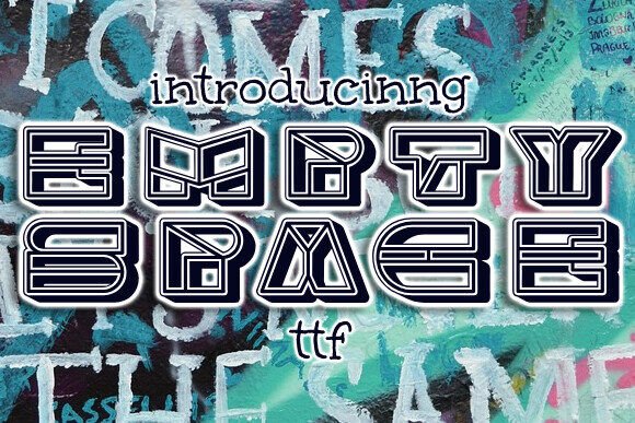 Empty Space Typeface: Elevating Handmade Brand Identity