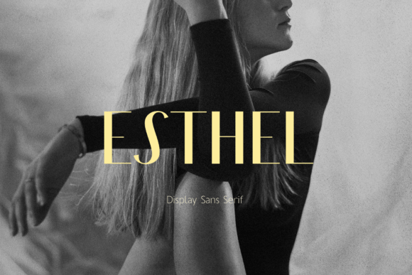 Esthel: The Elegant Glossy Font for Polished Brand Visuals