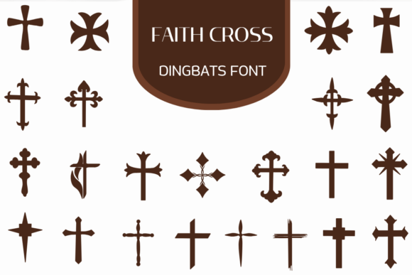 Faith Cross Typeface: Elevating Religious Craft Designs