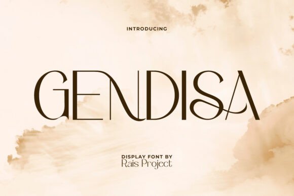 Gendisa: The Elegant Sans Serif Display Font for Premium Branding