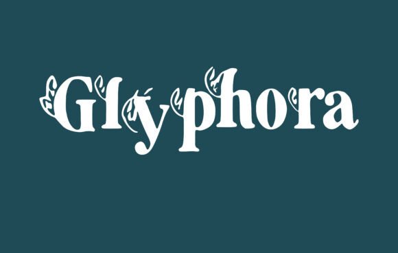 Glyphora Typeface Review: Whimsical Serif for Botanical Branding