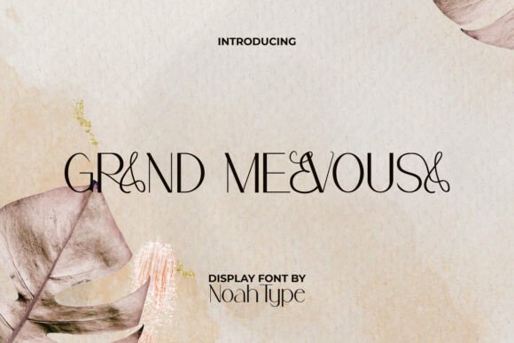 Grand Mevousa: Elevating Campaign Visuals with Sophisticated Sans Serif Design
