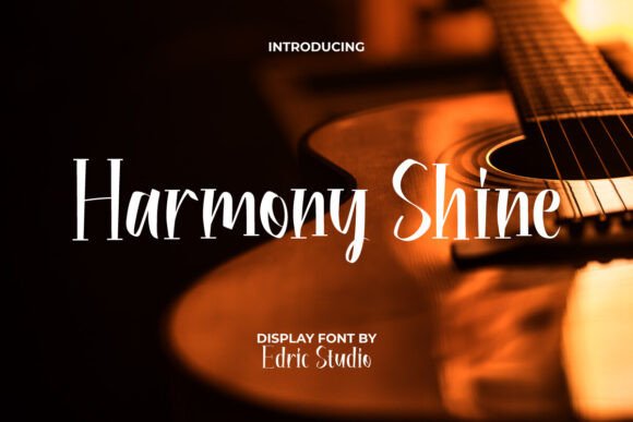 Harmony Shine Typeface: Elevate Brand Visuals