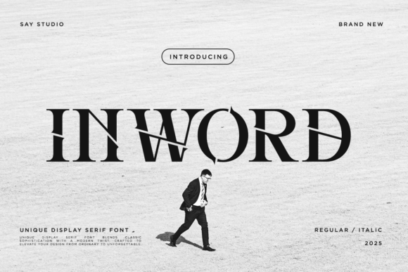 Inword: Elevate Your Brand Identity With a Sophisticated Serif Typeface