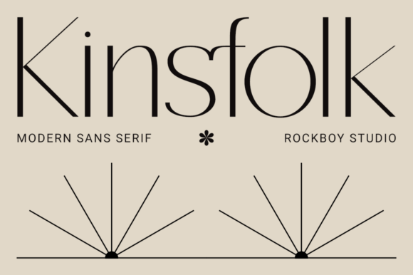 Kinsfolk Typeface: Elevating Handmade Brand Identity