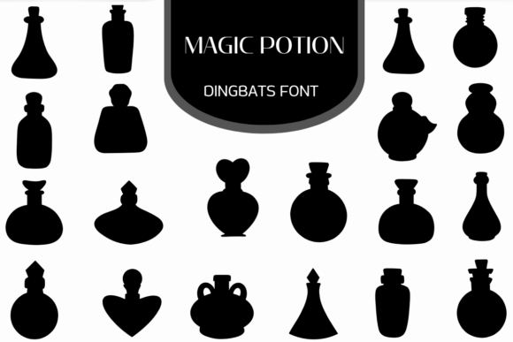 Magic Potion: A Whimsical Dingbat Font for Distinctive Branding