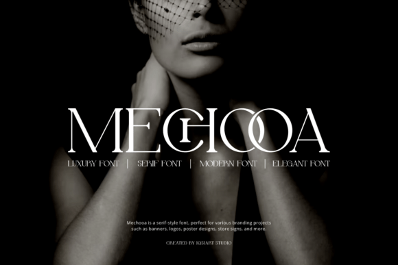 Mechooa: The Elegant Serif Font for Handmade Branding