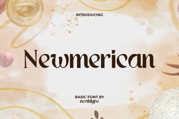 Newmerican: A Serif Display Typeface for Editorial Excellence
