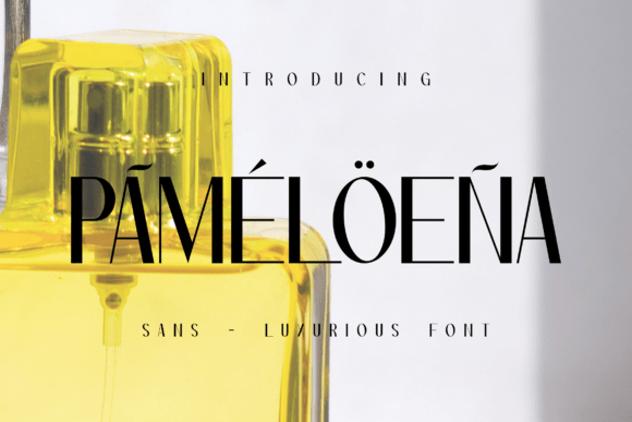 Pameloena: The Graceful Script Typeface for Editorial Design