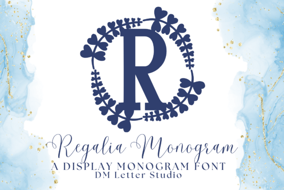 Regalia Monogram: A Premium Serif Typeface for High-Impact Campaign Design