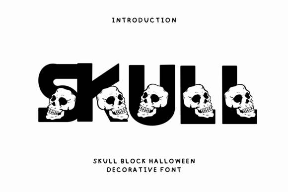 Skull Block Halloween Typeface: A Designer’s Review for Digital Branding