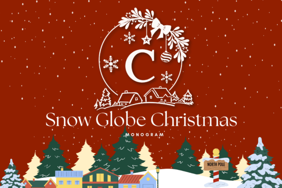 Snow Globe Christmas Monogram Review