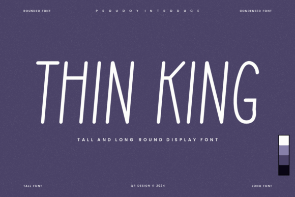 Thin King Typeface: Elevating Brand Identity with Elegant Typography