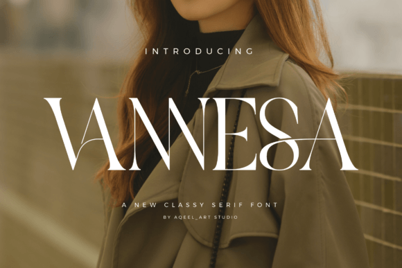Vannesa Typeface Review: A Modern Serif for Digital Branding